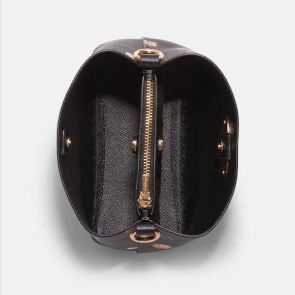 Coach Bucket Bag in Vintage Mini Rose Print, NWT - Picture 2 of 9